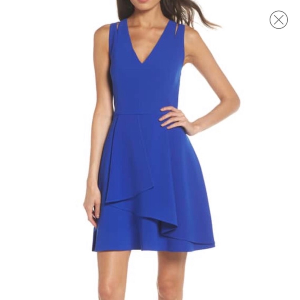 Adelyn Rae Blue Dress - Picture 2 of 2